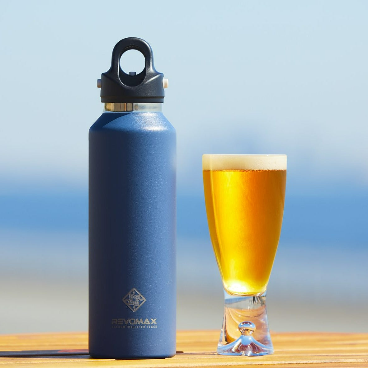 REVOMAX 不鏽鋼秒開保溫瓶592ml