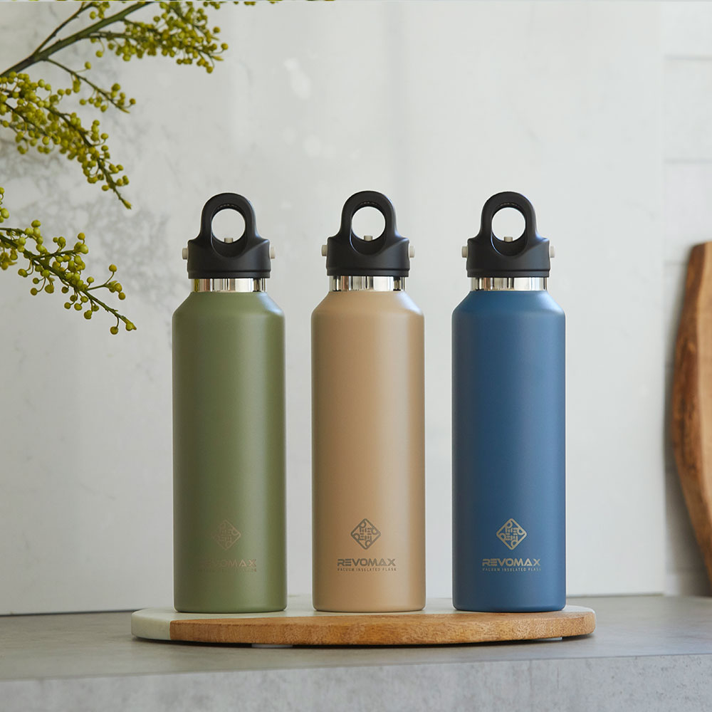 REVOMAX 不鏽鋼秒開保溫瓶592ml