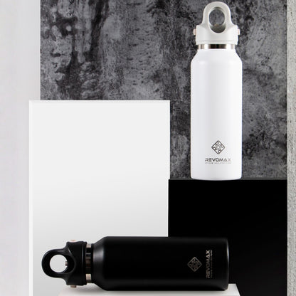 REVOMAX 不鏽鋼秒開保溫瓶355ml 纖細款