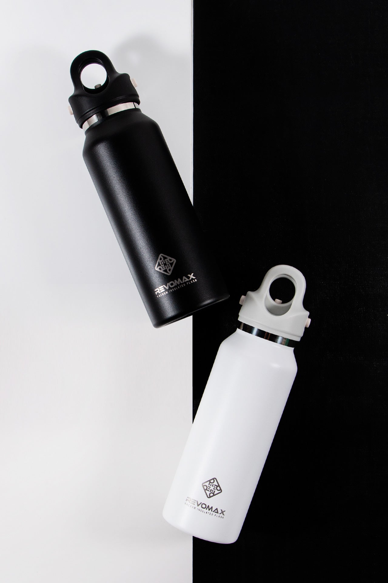 REVOMAX 不鏽鋼秒開保溫瓶355ml 纖細款