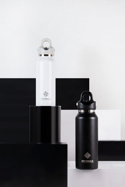 REVOMAX 不鏽鋼秒開保溫瓶355ml 纖細款